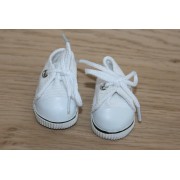 Chaussures baskets toile blanches