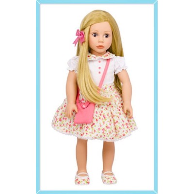 Poupée Cheveux blonds et yeux bruns