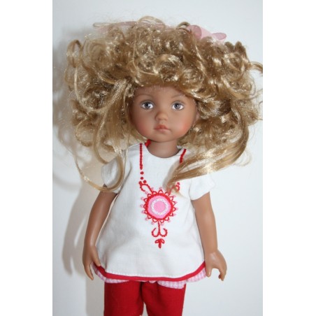 Perruque Darak Blonde pour Boneka Perruque Darak Blonde pour Boneka