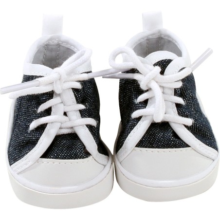 Sneakers à lacets denim