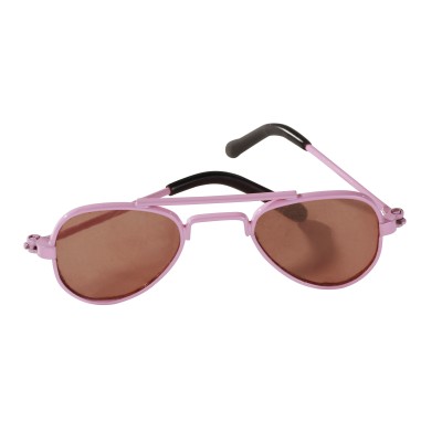 Lunettes de Soleil pilote roses