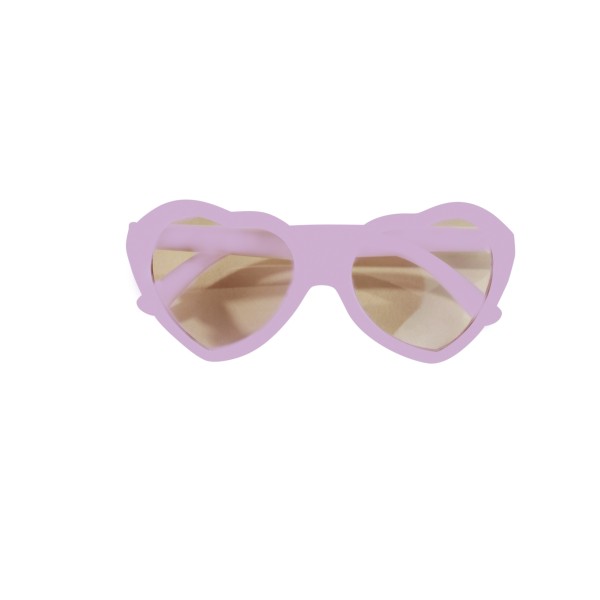 Lunettes de Soleil Coeur Lilas
