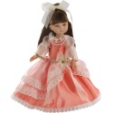 Carol Princesse Robe Orange Las Amigas