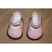 Chaussures Mary Jane roses vernies