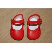 Chaussures rouges Noeud côté 