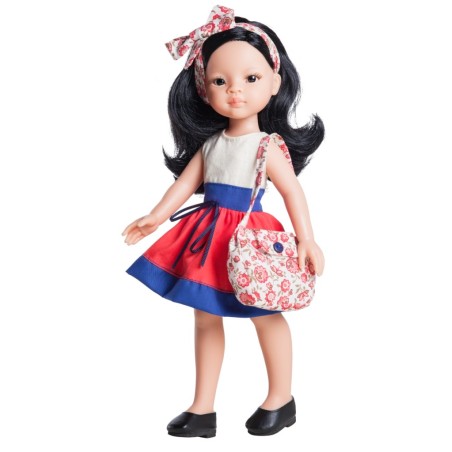 Poupée Liu Eté Sac fleuri Las Amigas 2016
