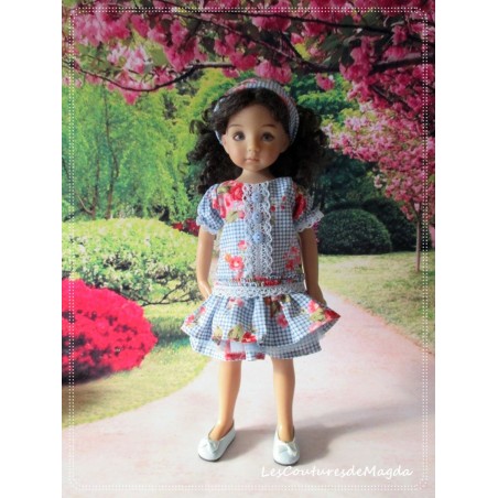 Tenue Confiture de Roses pour Poupée Little Darling