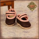 Chaussures Maryjane Marron et roses pour InMotion Girl
