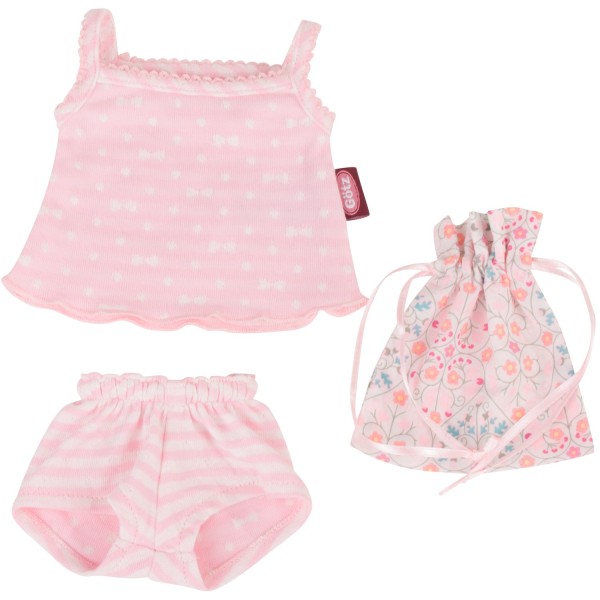 Set de sous-vêtements à petits noeuds pour Poupée 45-50 Cm 