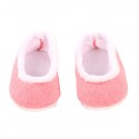 Ballerines pantoufles roses