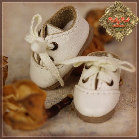 Chaussures blanches à lacets pour InMotion Girl Chaussures blanches à lacets pour InMotion Girl
