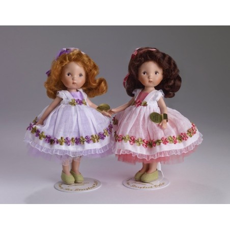 Set 2 poupées Roses are Red and Violets are Blue Nancy Ann