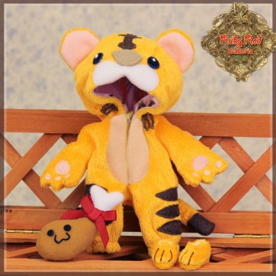 Ensemble Costume Tigre Orange pour Yu Ping