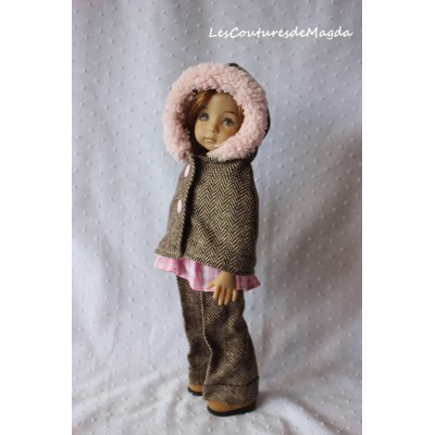 Ensemble Frileuse pour Poupée Little Darling