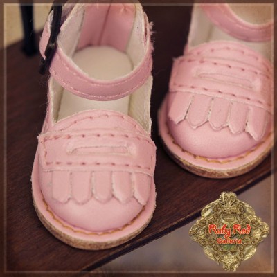 Chaussures Cuir roses à franges pour InMotion Girl
