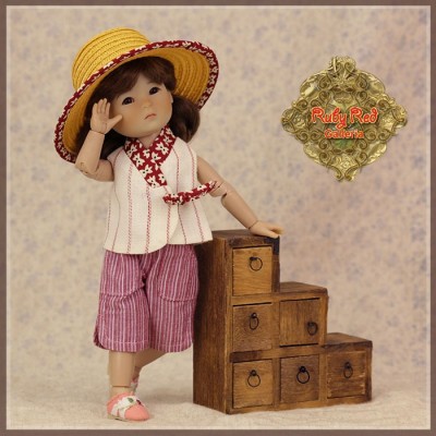 Ensemble Ligné et Chapeau pour InMotion Girls