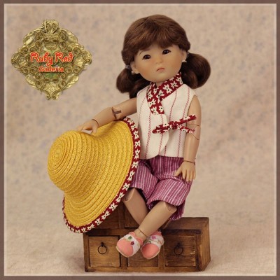 Ensemble Ligné et Chapeau pour InMotion Girls