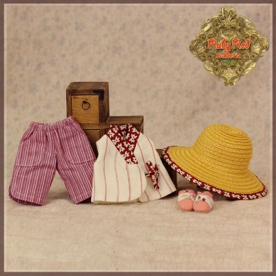 Ensemble Ligné et Chapeau pour InMotion Girls