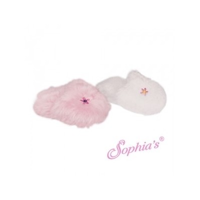 Pantoufles cosy roses