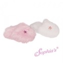Pantoufles cosy roses
