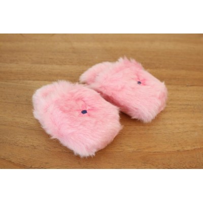 Pantoufles cosy roses