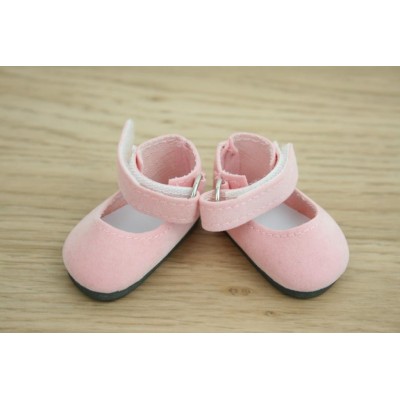 Chaussures à lanières daim Campanule