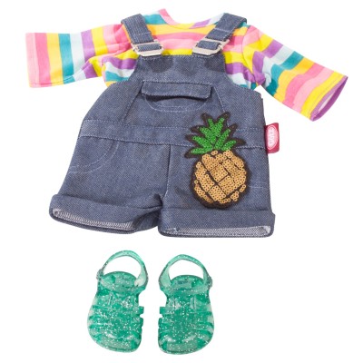 Combinaison Ensemble Tropical pour Poupée 45-50 Cm 