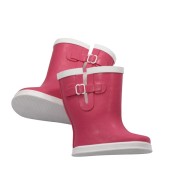 Bottes roses en caoutchouc