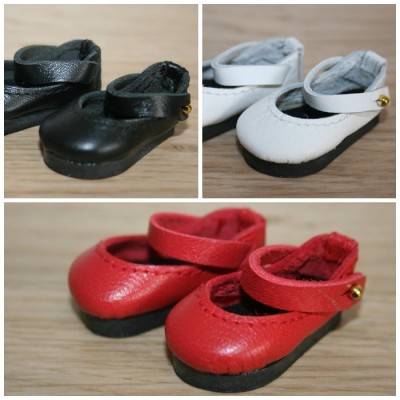 Chaussures Mary Jane Compensées pour poupées Boneka