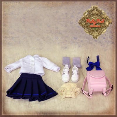 Ensemble Uniforme scolaire pour Ten Ping - Ruby Red