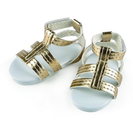 Sandales dorées pour Poupée La Bella - Käthe Kruse