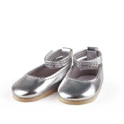 Ballerines argentées pour Poupée La Bella - Käthe Kruse