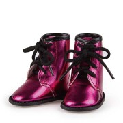 Bottes rose métallique pour Poupée La Bella - Käthe Kruse