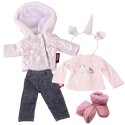 Ensemble Hiver Licorne pour Poupée 27 Cm - Götz