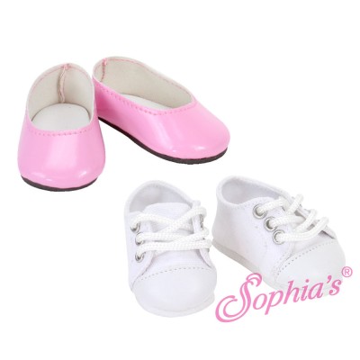 Set Ballerines roses vernies et Baskets - Sophia's