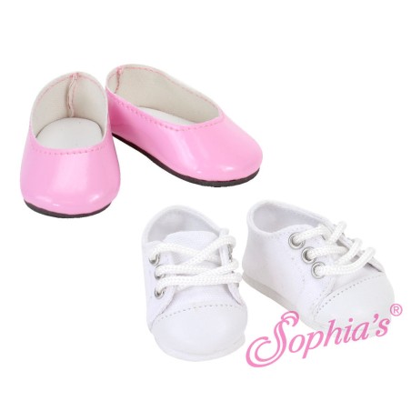 Set Ballerines roses vernies et Baskets - Sophia's Set Ballerines roses vernies et Baskets - Sophia's