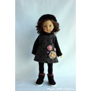 Tenue Brume de Silence pour poupée Boneka