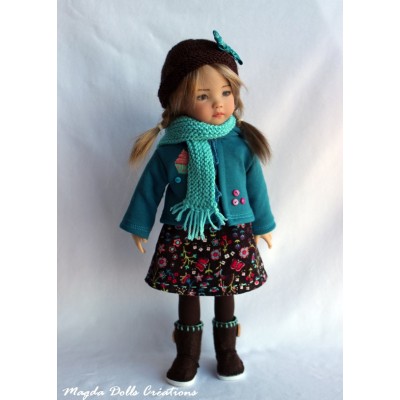 Ensemble Fil du vent pour Poupée Little Darling