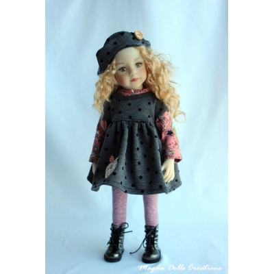 Ensemble Aurore Automnale pour Poupée Mini Maru