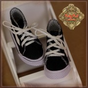 Baskets montantes navy pour InMotion Girls 30 cm