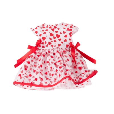 Ensemble Robe à coeurs et Gilet pour Poupée 45-50 Cm - Gotz
