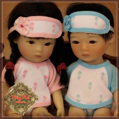 Ensemble Pyjama bleu pour Shan - Rubyred