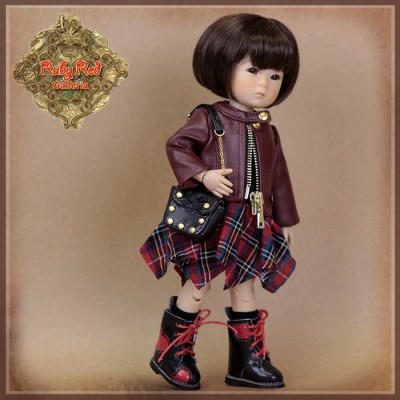 Vêtement Grunge pour Ten Ping InMotion Girls - Rubyred