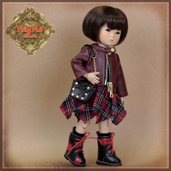 Vêtement Grunge pour Ten Ping InMotion Girls - Rubyred