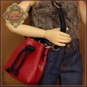 Sac bourse rouge pour poupée Ten Ping 20 Cm - Ruby Red
