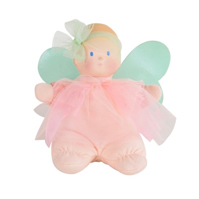Poupée Bébé Rose Fée précieuse en caoutchouc naturel - Bonikka