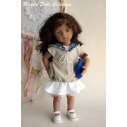 Ensemble Mila pour Poupée Minouche - Magda Dolls Creations