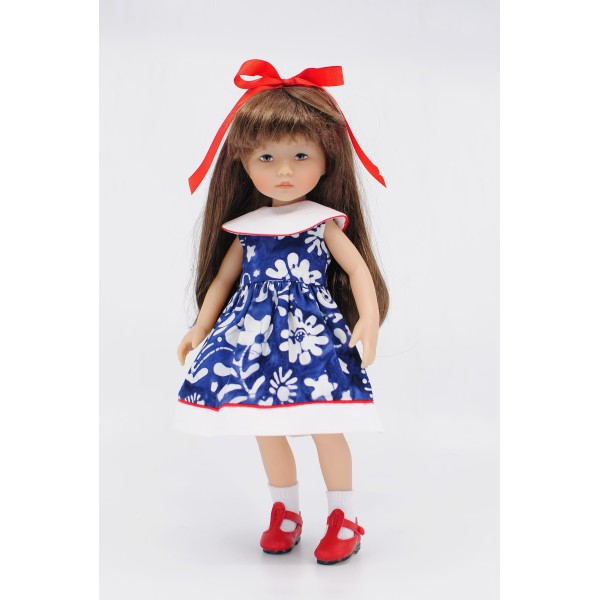 Poupée Sandra Yeux bleus - Moule Jeudi - Edition 2019 - Boneka