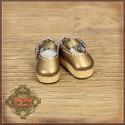 Chaussures ballerines dorées pour poupée Honee-B - Ruby Red