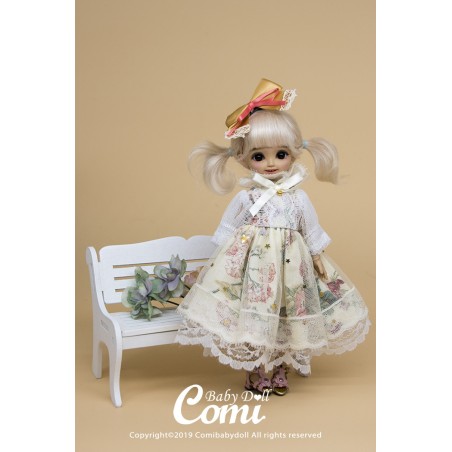 Poupée BJD Mini Yori Teint mat 22 cm - Comi Baby Doll